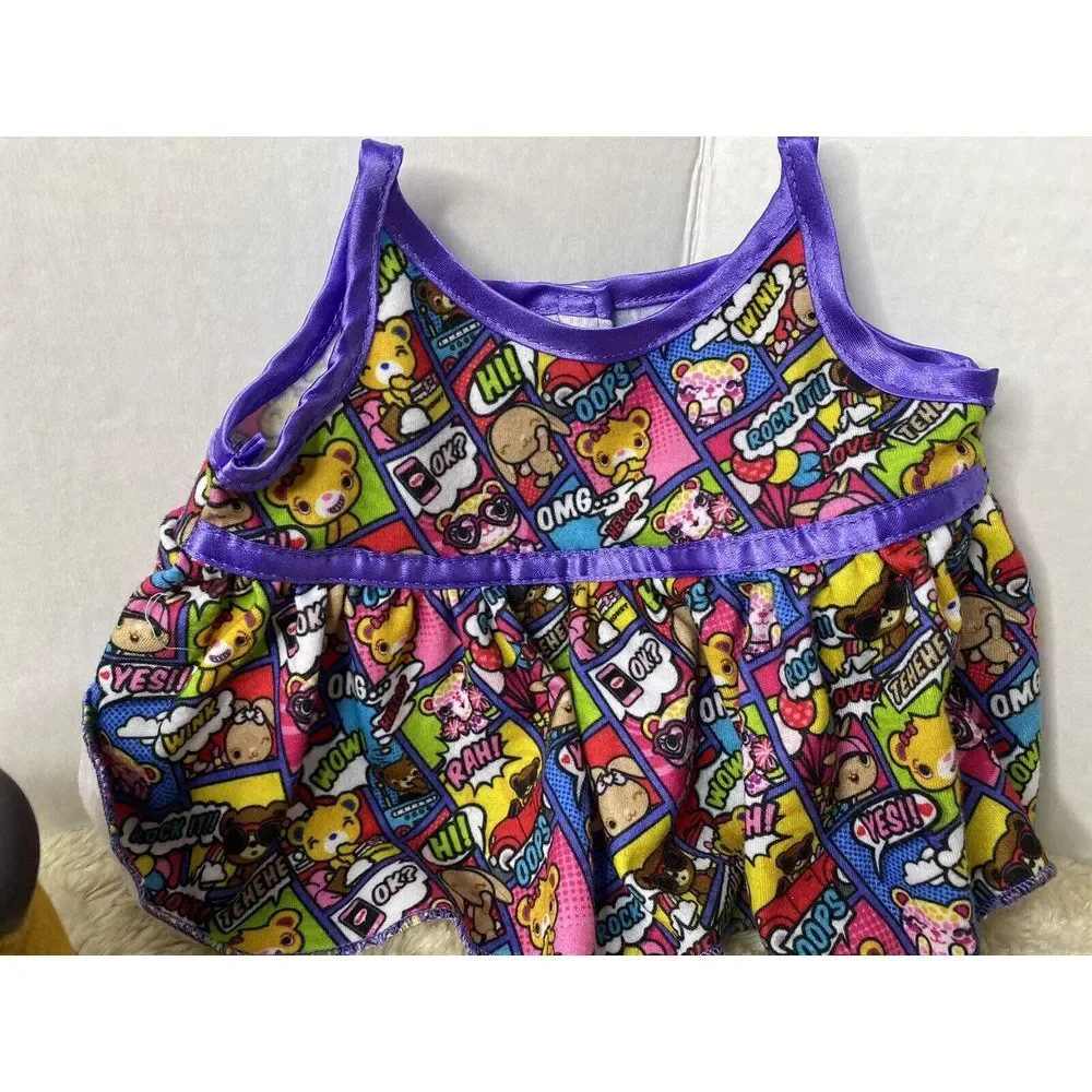Build A Bear Clothes and‎ Shoes Jacket Dress 3 Pairs of Shoes EUC Plush HG3